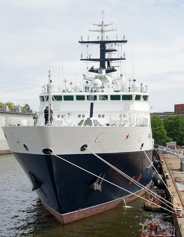 Le navire océanographique russe Yantar - Sputnik Afrique