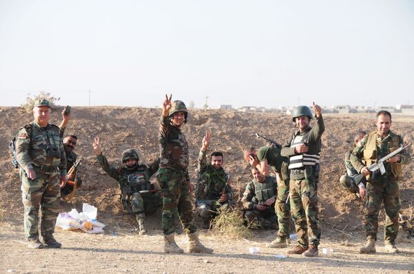 Des combattants peshmergas - Sputnik Afrique