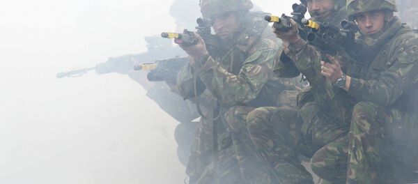 Les soldats britanniques lors des exercices militaires de l'Otan - Sputnik Afrique