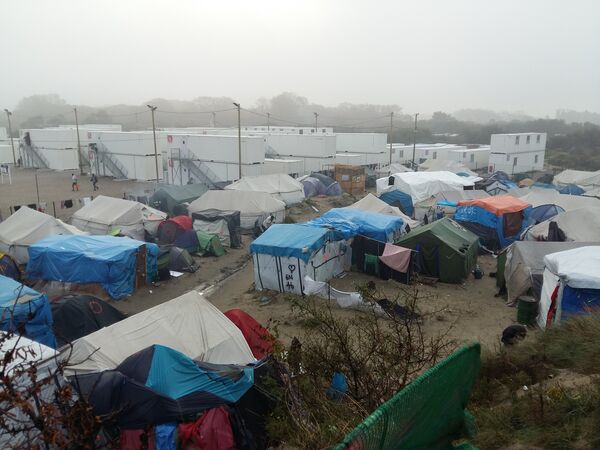 La Jungle de Calais La Jungle de Calais - Sputnik Afrique
