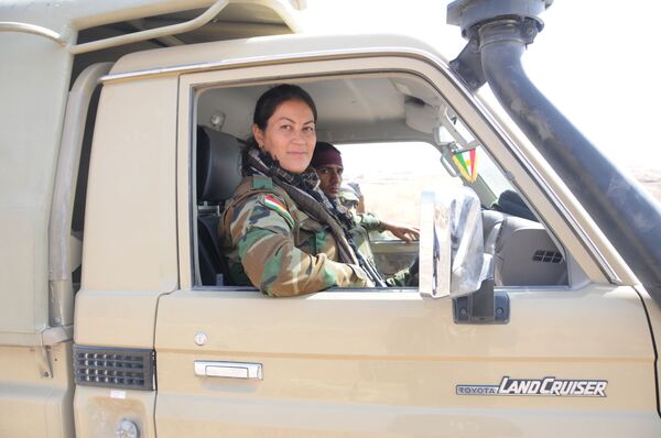 Unité de femmes peshmergas Unité de femmes peshmergas - Sputnik Afrique