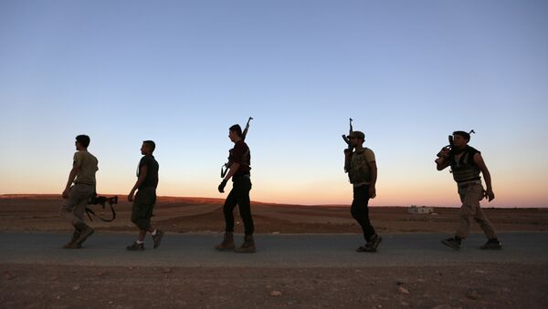 Los rebeldes en Siria - Sputnik Afrique