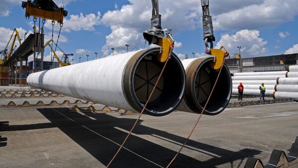 Röhren für die Gaspipeline Turkish Stream - Sputnik Afrique