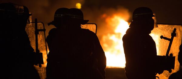 Police à Calais - Sputnik Afrique