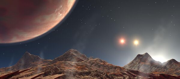 Une exoplanète vue par un artiste peintre - Sputnik Afrique