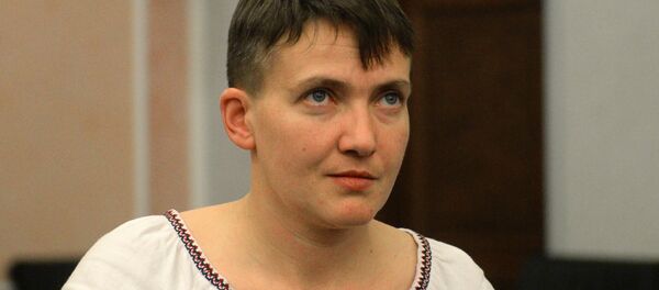 Nadejda Savtchenko est venue à Moscou pour le procès en appel de ses compatriotes - Sputnik Afrique