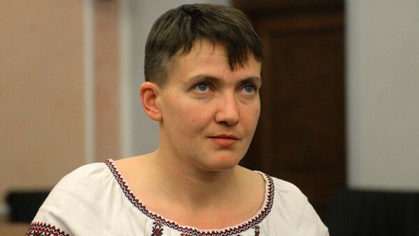 Nadejda Savtchenko est venue à Moscou pour le procès en appel de ses compatriotes - Sputnik Afrique