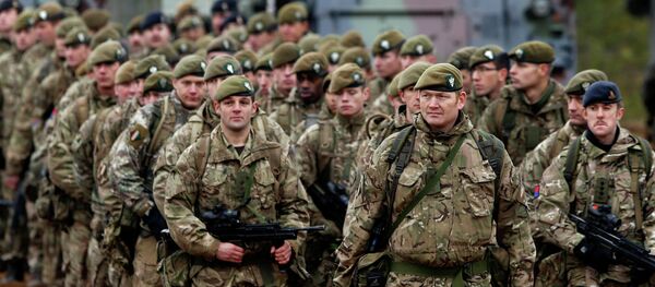 Britische Soldaten Britische Soldaten - Sputnik Afrique