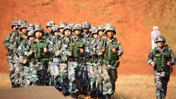 Des militaires chinois - Sputnik Afrique