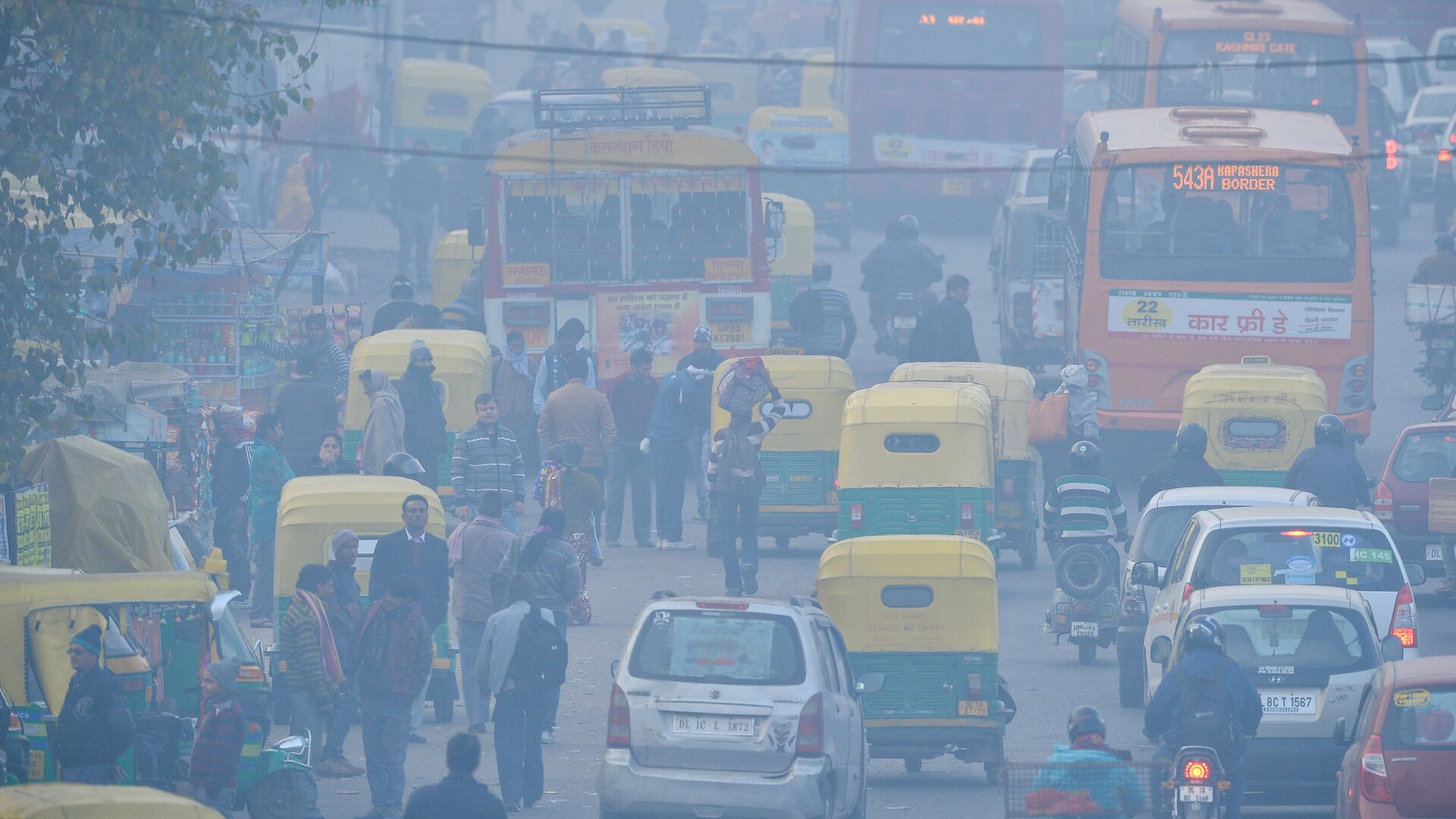 New Delhi est la ville la plus polluée au monde - Sputnik Afrique, 1920, 27.01.2022