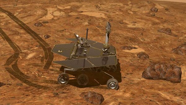Le rover martien Opportunity - Sputnik Afrique