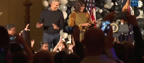 Michelle et Barack Obama - Sputnik Afrique