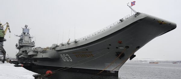 Le porte-avions russe Admiral Kuznetsov - Sputnik Afrique