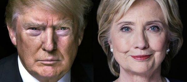 Donald Trump et Hillary Clinton - Sputnik Afrique