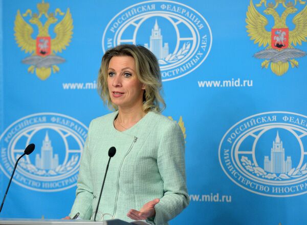 Maria Zakharova, porte-parole de la diplomatie russe Maria Zakharova, porte-parole de la diplomatie russe - Sputnik Afrique