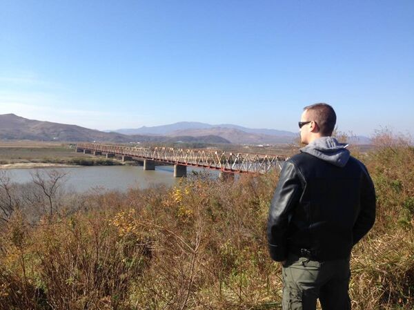 Le fleuve Tumen qui sépare la Russie de la Corée du Nord - Sputnik Afrique