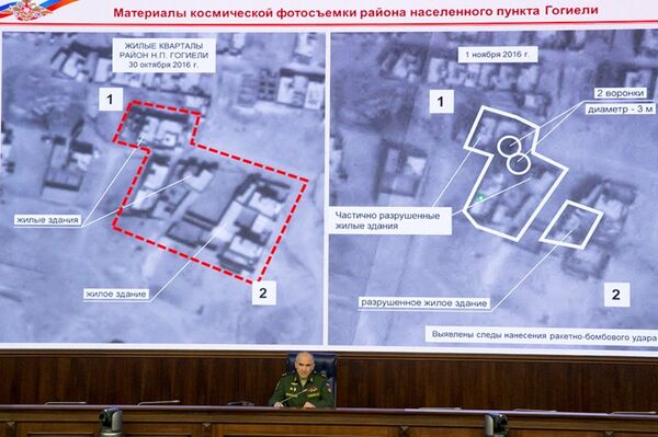 Photo de l’école de Tell-kayf, à 14 kilomètres au nord de Mossoul, endommagée par les frappes de la coalition US - Sputnik Afrique