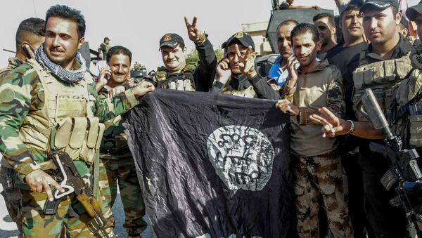 Militaires irakiens lors de l'opération de Mossoul - Sputnik Afrique
