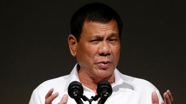 Le président philippin Rodrigo Duterte - Sputnik Afrique