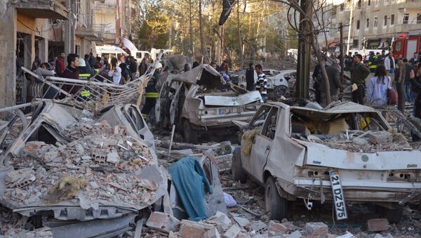 Turquie: 8 morts et plus de 100 blessés dans un attentat de Diyarbakir - Sputnik Afrique