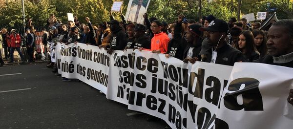 Marche pour Adama Traoré  à Paris - Sputnik Afrique