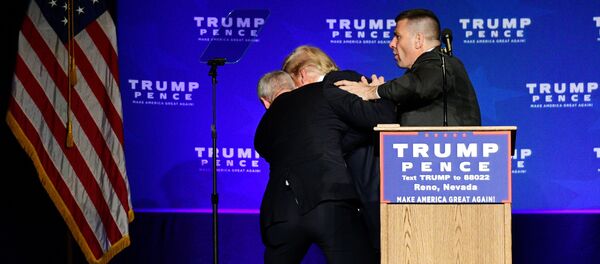 Évacuation de Donald Trump - Sputnik Afrique