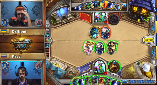 Pavel «Pavel» Beltukov est devenu champion du monde et a empoché 250.000 dollars après avoir battu son adversaire l’Ukrainien Artem «DrHippi» Kravets dans la finale du championnat du monde du jeu de cartes en ligne Hearthstone. - Sputnik Afrique