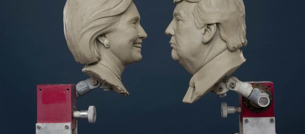 Donald Trump et Hillary Clinton - Sputnik Afrique