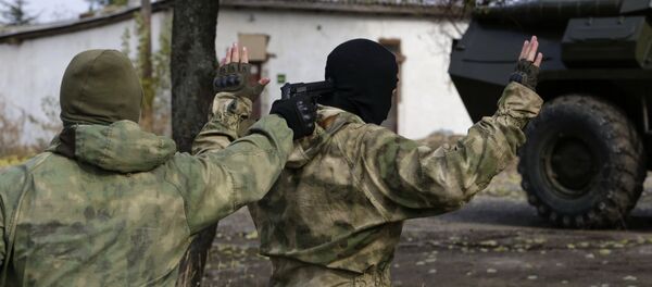 Показательные выступления пограничной службы в Крыму - Sputnik Afrique