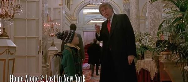 Donald Trump et Kevin - Sputnik Afrique