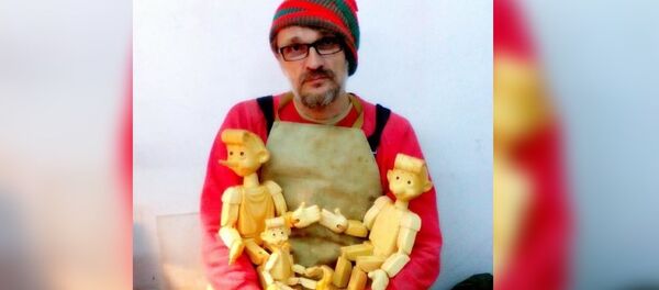 Stas Deriabine et ses Bouratino - Sputnik Afrique