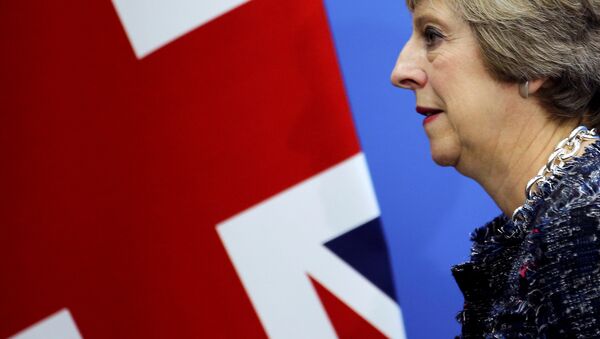 La première ministre britannique Theresa May - Sputnik Afrique