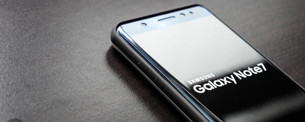 Un Samsung Galaxy Note 7 Un Samsung Galaxy Note 7 - Sputnik Afrique