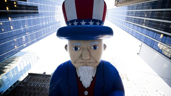 Uncle Sam in der Wall Street - Sputnik Afrique
