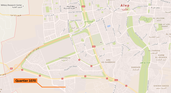 Quartier 1070, Alep Quartier 1070, Alep - Sputnik Afrique