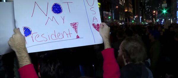 Des manifestations près de la Trump Tower à New York Des manifestations près de la Trump Tower à New York - Sputnik Afrique