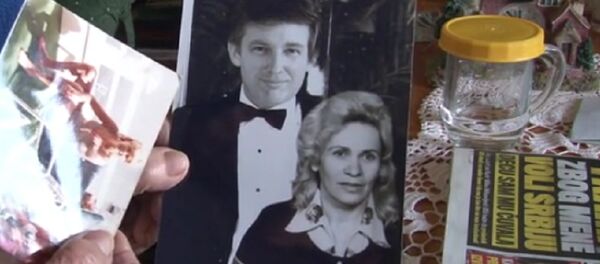 Donald Trump et Milka Milisavljević sur une photo d'archive - Sputnik Afrique