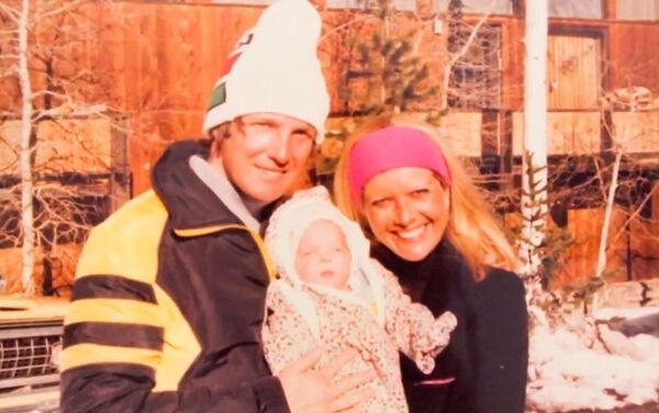 Donald Trump, son ex-épouse Ivana et leur fille Ivanka - Sputnik Afrique