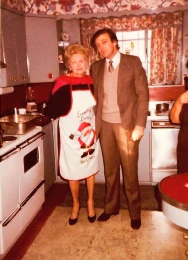 Donald Trump et sa belle-mère - Sputnik Afrique