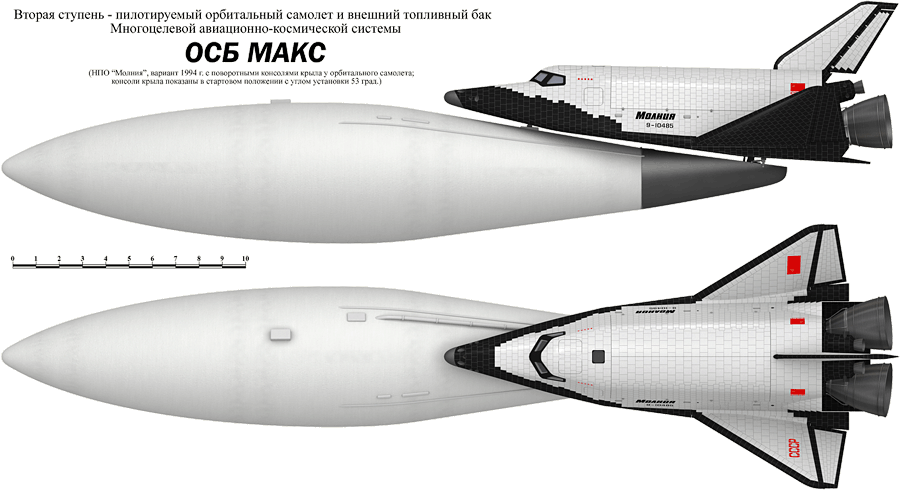 Le projet de Navette MAKS du NPO Molnya - Sputnik Afrique