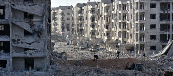 Les manifestants mitraillés par les terroristes à Alep, des dizaines de victimes - Sputnik Afrique