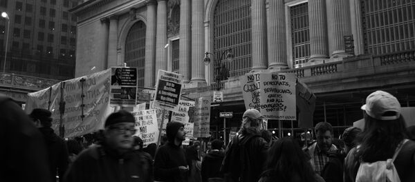 Anti-Trump protest - Sputnik Afrique