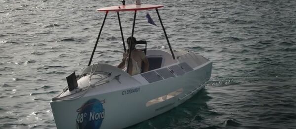 Traversée de l'Atlantique en pédalo anti gaspi - Sputnik Afrique