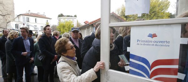 Le premier tour de la primaire de la droite en France - Sputnik Afrique