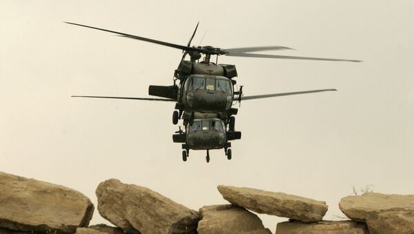 Des hélicoptères américains près de Mossoul - Sputnik Afrique