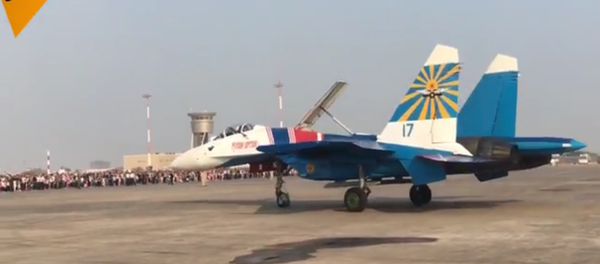 Russkie Vitiazi au Salon Iran Air Show 2016 - Sputnik Afrique