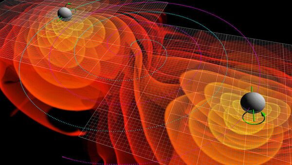 Numerical simulations of the gravitational waves emitted by the inspiral and merger of two black holes - Sputnik Afrique