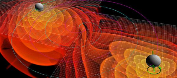 Numerical simulations of the gravitational waves emitted by the inspiral and merger of two black holes - Sputnik Afrique
