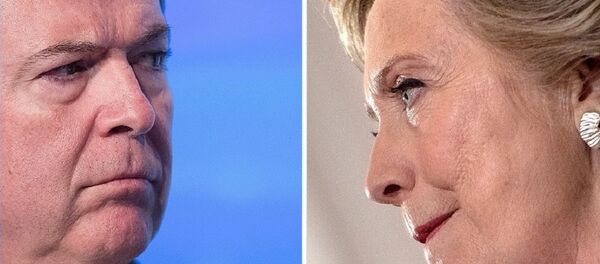 James Comey / Hillary Clinton - Sputnik Afrique