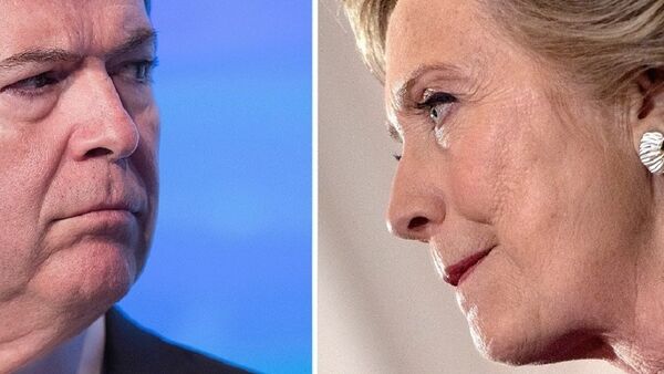 James Comey / Hillary Clinton - Sputnik Afrique